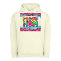 Pigment Pistachio proud mom Urban Hoodie - HRA Design Shop