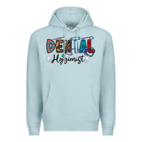 Blue Mist dental hygienist Premium Hoodie - CowhideDigitalArt