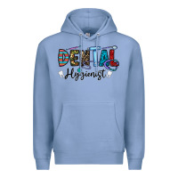 Colony Blue dental hygienist Premium Hoodie - CowhideDigitalArt