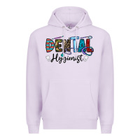 Lilac dental hygienist Premium Hoodie - CowhideDigitalArt