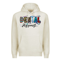 Oatmeal Heather dental hygienist Premium Hoodie - CowhideDigitalArt