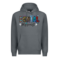 Rock dental hygienist Premium Hoodie - CowhideDigitalArt