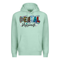 Seafoam dental hygienist Premium Hoodie - CowhideDigitalArt