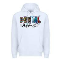 White dental hygienist Premium Hoodie - CowhideDigitalArt