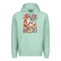 Seafoam i see you chicken me out Premium Hoodie - RacoonDesign