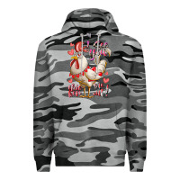 Slate Camo i see you chicken me out Premium Hoodie - RacoonDesign