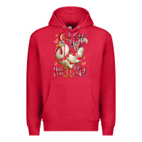 Cardinal i see you chicken me out Premium Hoodie - RacoonDesign