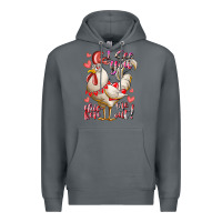 Rock i see you chicken me out Premium Hoodie - RacoonDesign