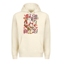 Sandshell i see you chicken me out Premium Hoodie - RacoonDesign