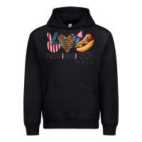 Black peace love let's get it Urban Hoodie - CowhideDigitalArt