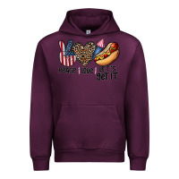 Mauve Wine peace love let's get it Urban Hoodie - CowhideDigitalArt