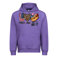 Tulip peace love let's get it Urban Hoodie - CowhideDigitalArt