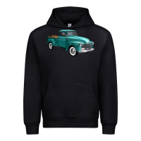 Black western truck 34 view Urban Hoodie - FaDigitalArtStudio