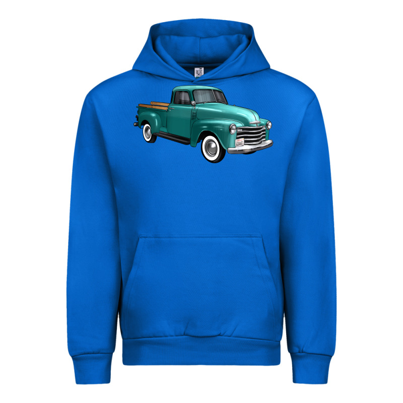 Western Truck 34 View Urban Hoodie by FaDigitalArtStudio | Teevron