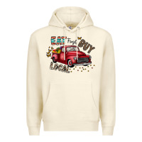 Sandshell eat fresh buy local Premium Hoodie - CowhideDigitalArt