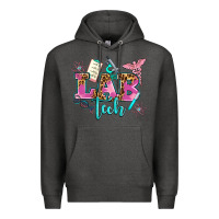 Charcoal Heather lab tech Premium Hoodie - AdoDesignShop