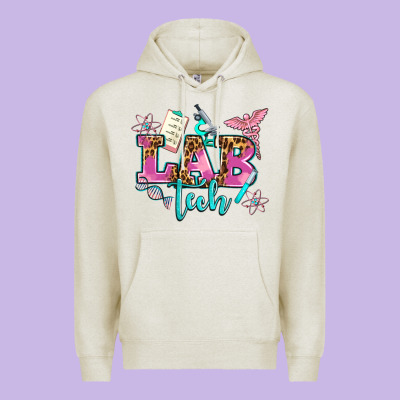 Lab Tech Premium Hoodie Designed By Adodesignshop