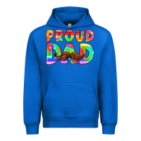 Cobalt proud dad Urban Hoodie - HRA Design Shop
