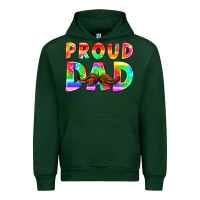 Forest Green proud dad Urban Hoodie - HRA Design Shop