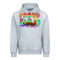 Heather Grey proud dad Urban Hoodie - HRA Design Shop
