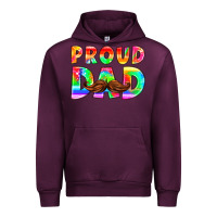 Mauve Wine proud dad Urban Hoodie - HRA Design Shop