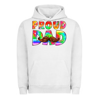 Pigment Lunar Rock proud dad Urban Hoodie - HRA Design Shop