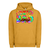 Pigment Peanut Butter proud dad Urban Hoodie - HRA Design Shop