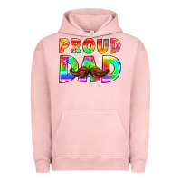 Pigment Salmon proud dad Urban Hoodie - HRA Design Shop
