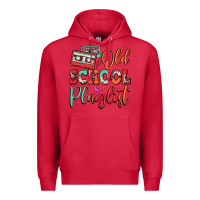 Cardinal old school playlist cassette Premium Hoodie - FaDigitalArtStudio