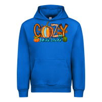 Cobalt cozy season Urban Hoodie - RacoonDesign