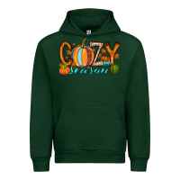 Forest Green cozy season Urban Hoodie - RacoonDesign