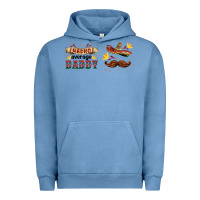 Pigment Pebble Blue nacho average daddy libbey glass Urban Hoodie - HRA Design Shop