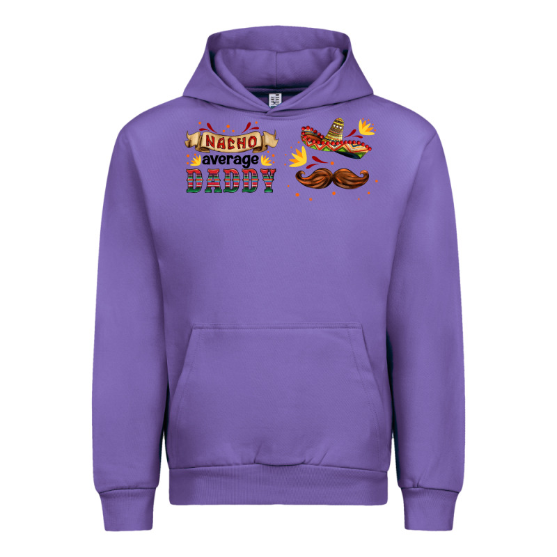 Nacho Average Daddy Libbey Glass Urban Hoodie by HRA Design Shop | Teevron