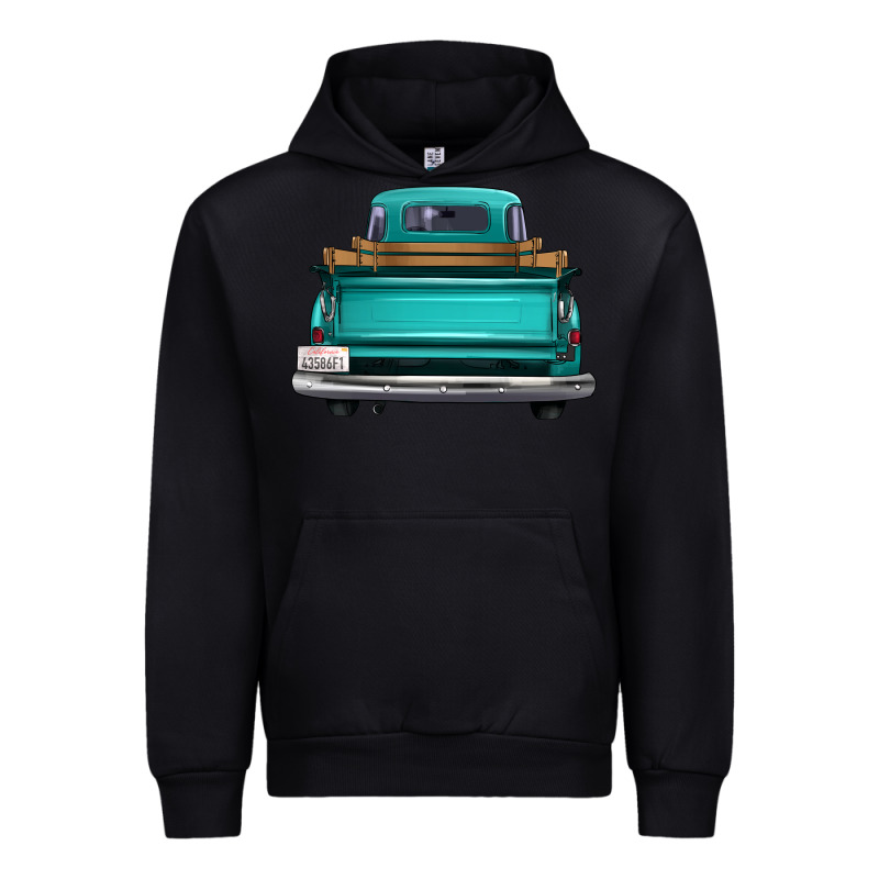 Western Truck Back View 2 Urban Hoodie by FaDigitalArtStudio | Teevron