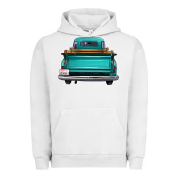 Pigment Lunar Rock western truck back view 2 Urban Hoodie - FaDigitalArtStudio