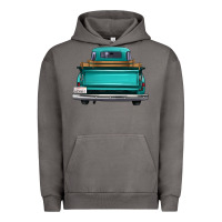 Pigment Tornado western truck back view 2 Urban Hoodie - FaDigitalArtStudio
