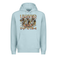 Blue Mist i survived 100 wild days of school Premium Hoodie - RacoonDesign