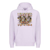 Lilac i survived 100 wild days of school Premium Hoodie - RacoonDesign