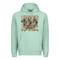Seafoam i survived 100 wild days of school Premium Hoodie - RacoonDesign
