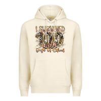 Tofu i survived 100 wild days of school Premium Hoodie - RacoonDesign
