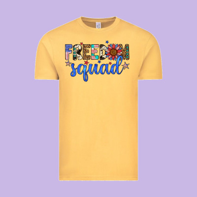 Freedom Squad Vintage Tee Designed By Artiststas