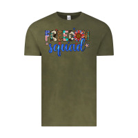 Vintage Olive freedom squad Vintage Tee - Artiststas