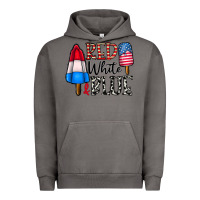 Pigment Tornado red white blue Urban Hoodie - CowhideDigitalArt