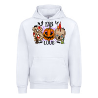 White fabboolous Urban Hoodie - RacoonDesign