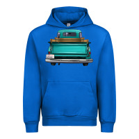 Cobalt western truck back view Urban Hoodie - FaDigitalArtStudio