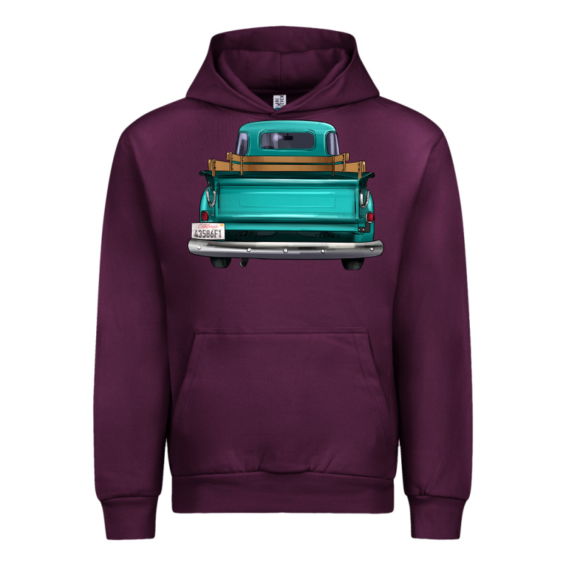 Western Truck Back View Urban Hoodie by FaDigitalArtStudio | Teevron