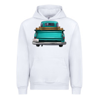 White western truck back view Urban Hoodie - FaDigitalArtStudio