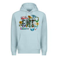 Blue Mist emt Premium Hoodie - CowhideDigitalArt