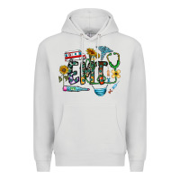 Dove Grey emt Premium Hoodie - CowhideDigitalArt