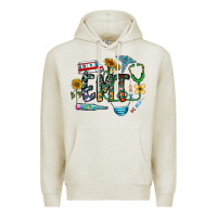 Oatmeal Heather emt Premium Hoodie - CowhideDigitalArt